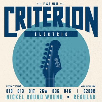 C200R Criterion Комплект струн для электрогитары 010-046 - La Bella