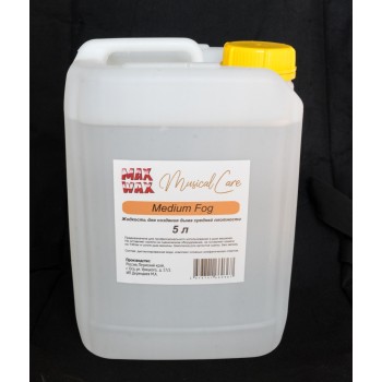 Medium-Fog Жидкость для дым машин, 5л - MAX WAX