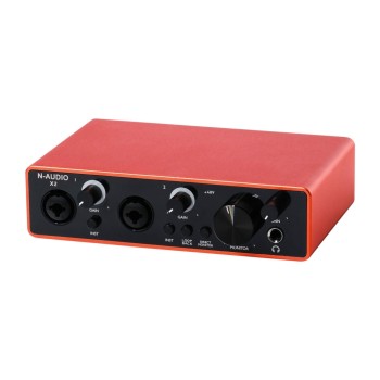 X2-N-Audio Звуковая карта USB, 24 бита/192 кГц - N-Audio