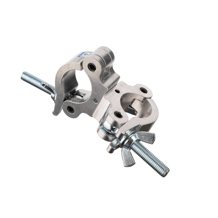 223P230-DD Струбцина крепежная, двойная, поворотная, 38-51мм - Laudio