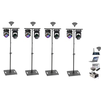 4T-Mono - Аренда комплекта светового оборудования на тотемах 