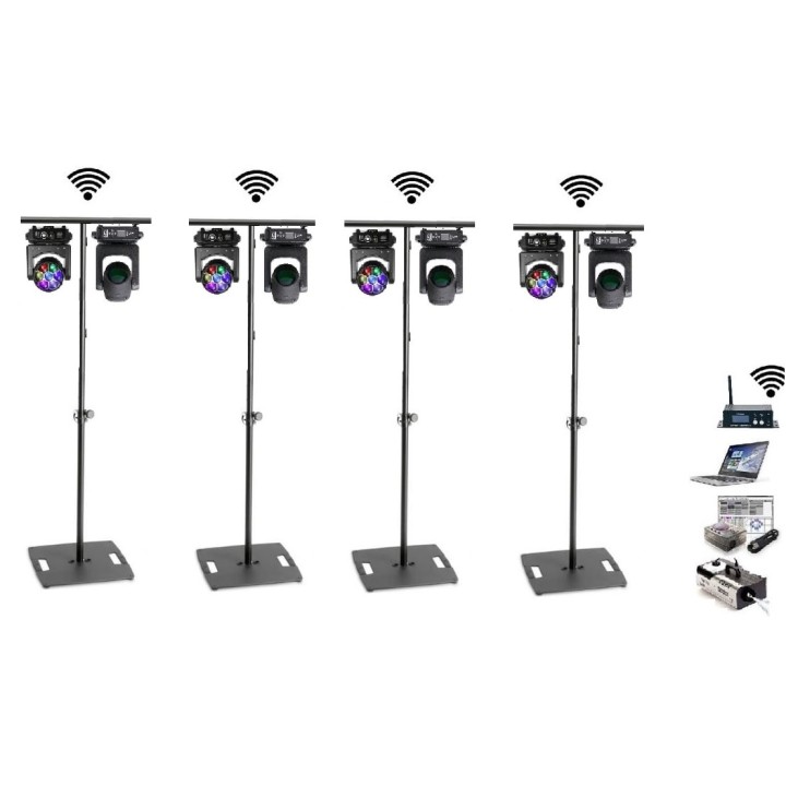 4T-Mono - Аренда комплекта светового оборудования на стойках