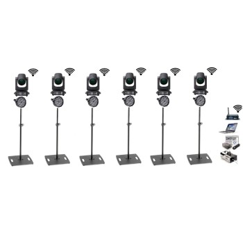 6MBP-Mono - Аренда комплекта светового оборудования на тотемах 