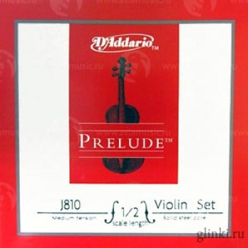 Набор струн для скрипки - D'ADDARIO J810 1/2M