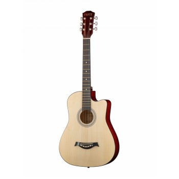 FT-D38-N Акустическая гитара, с вырезом, цвет натуральный - Fante