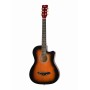 FFG-1038SB Акустическая гитара, санберст, с вырезом - Foix