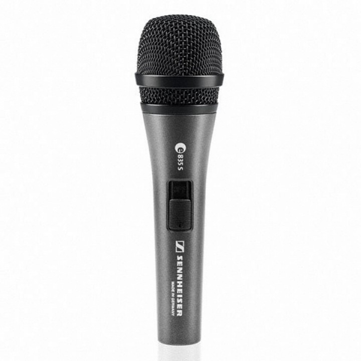 004514 E835-S Микрофон динамический, с выключателем - Sennheiser