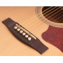 F641-N Акустическая гитара, с вырезом, цвет натуральный - Caraya