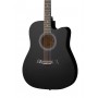 FFG-4101C-BK Акустическая гитара, с вырезом, черная - Foix