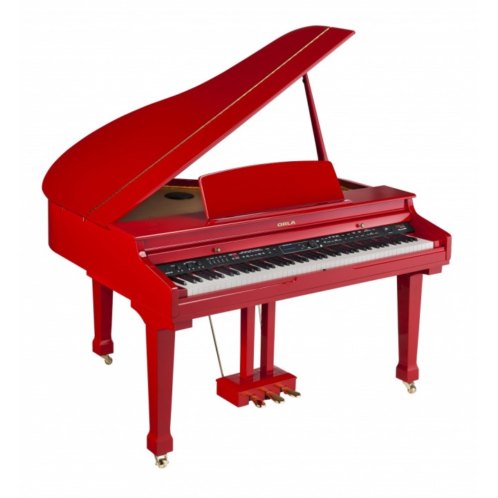 438PIA0632 Grand 500 Цифровой рояль, с автоаккомпанементом, красный - Orla