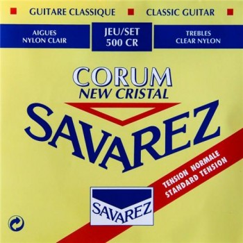 500CR New Cristal Corum Комплект струн для классической гитары - Savarez
