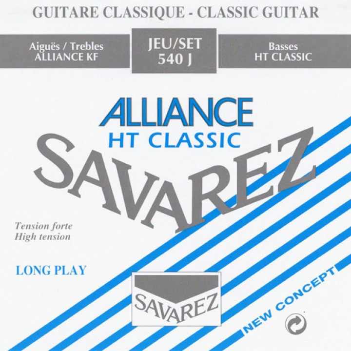 540J Alliance HT Classic Комплект струн для классической гитары - Savarez