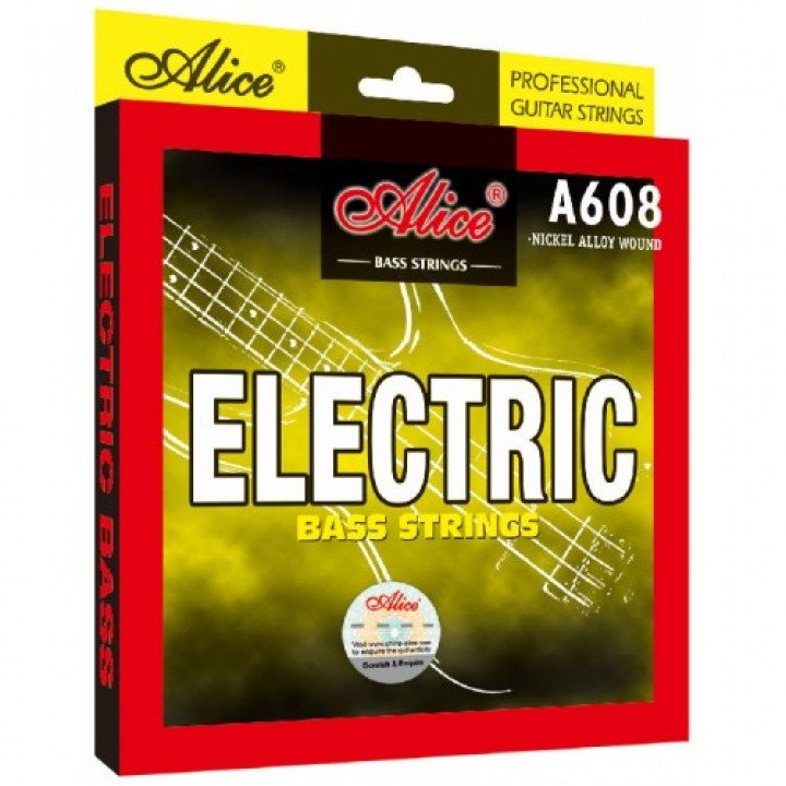 A608(5)-M Medium Комплект струн для 5-струнной бас-гитары, 045-130 - Alice 