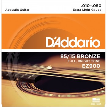 EZ900 Струны для акустической гитары - D'ADDARIO