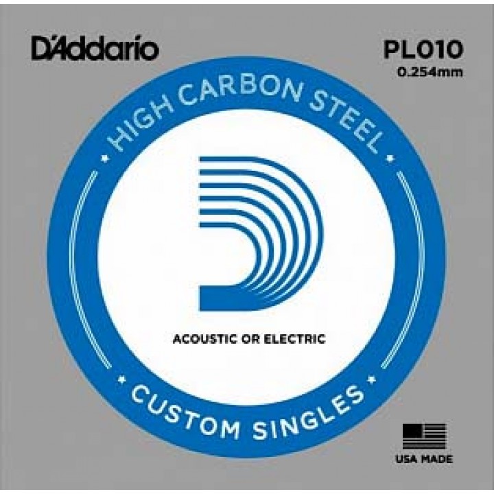 PL010 Одиночная струна - D'ADDARIO